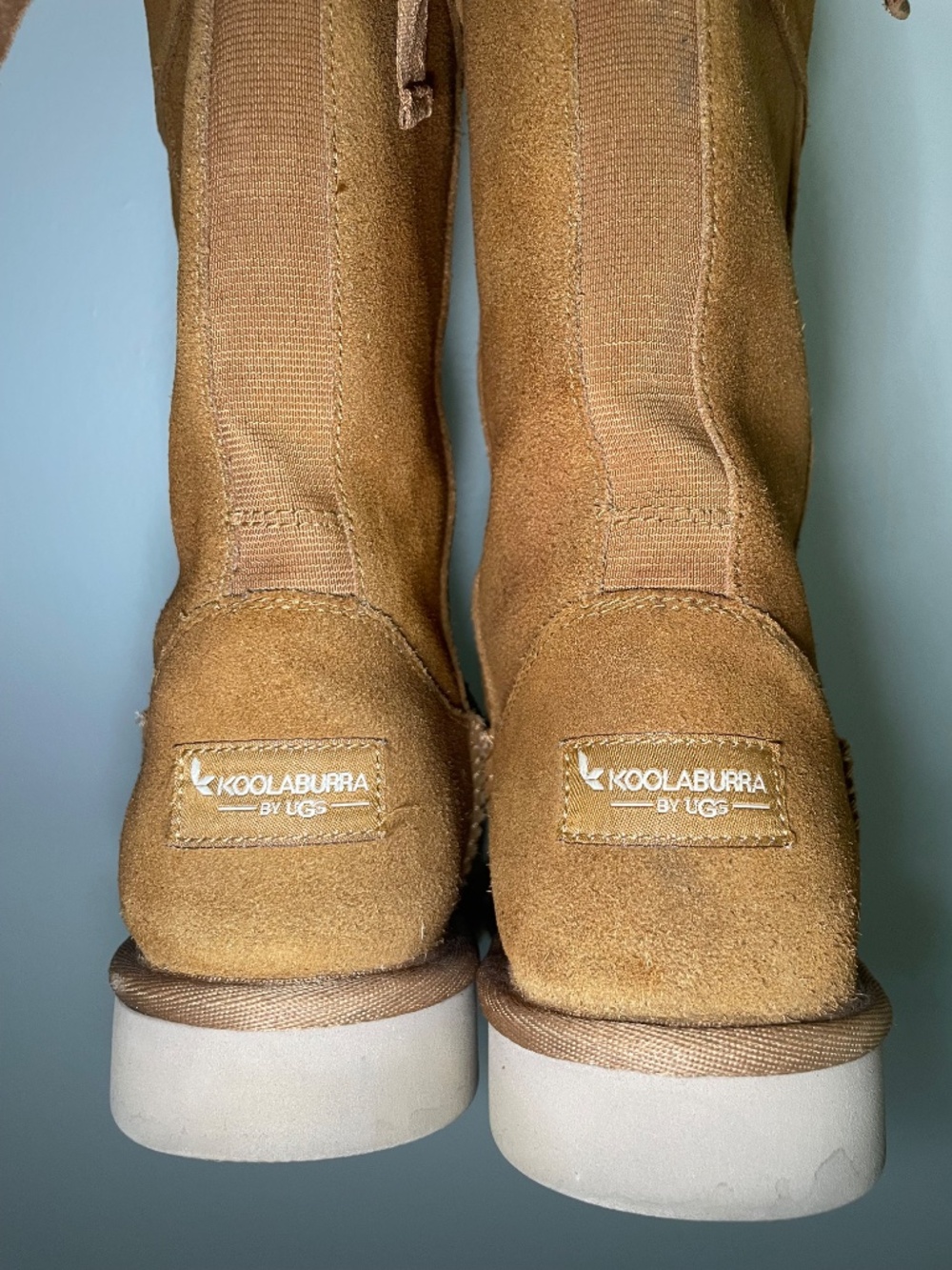 Koolaburra by UGG Andrah Tall Suede Boot in Chestnut - Picture 5 of 5